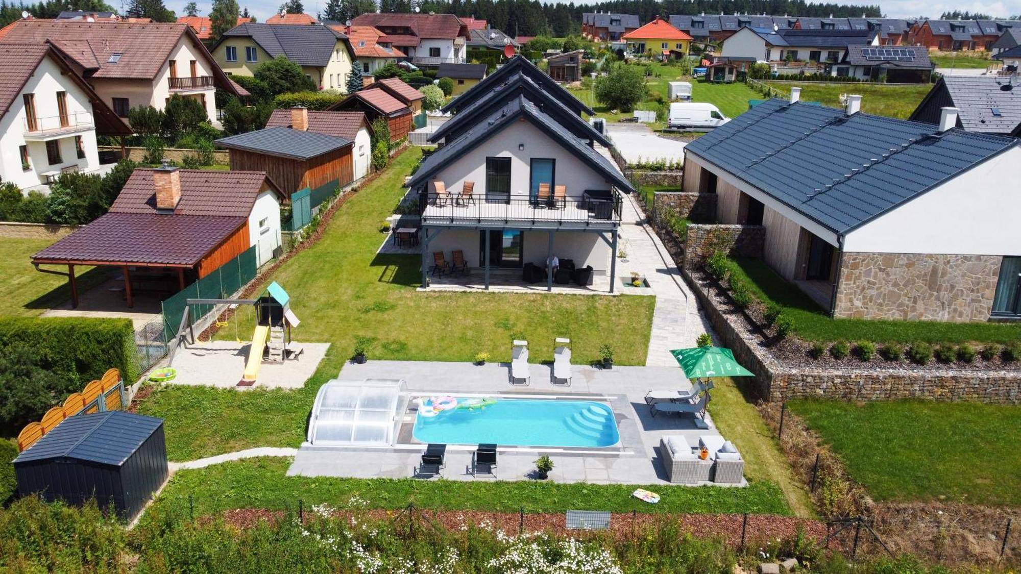Apartmanove Domy Lipno 1 Frymburk Ngoại thất bức ảnh